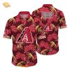 Men’s Duvin Designs Co. Cream 50 SEASONS OF THE KREWE Hawaiian Shirt