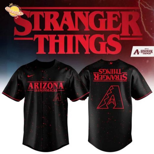 Arizona Diamondbacks x Stranger Things 2025 Limited Edition Baseball Jersey