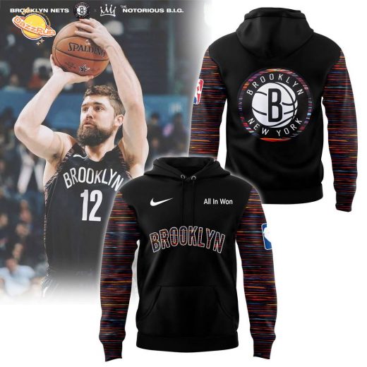 BROOKLYN NETS City Edition Unveiled Hoodie