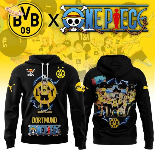 Borussia Dortmund x One Piece Limited Pullover Hoodie (Luffy ver)