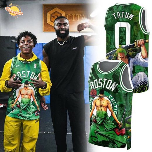 Boston Celtics x Roronoa Zoro One Piece Jersey
