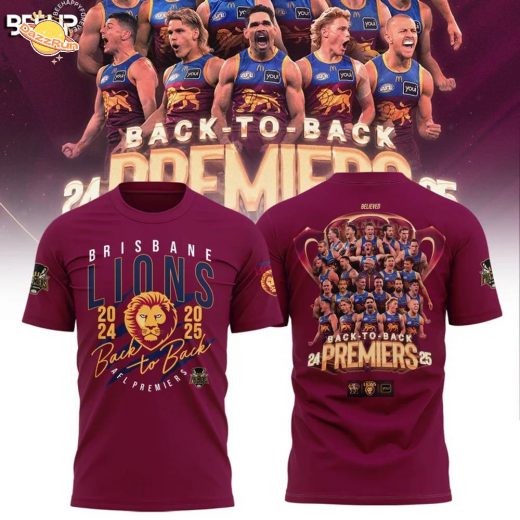 Brisbane Lions 2025 Premiers Limited Edition Shirt