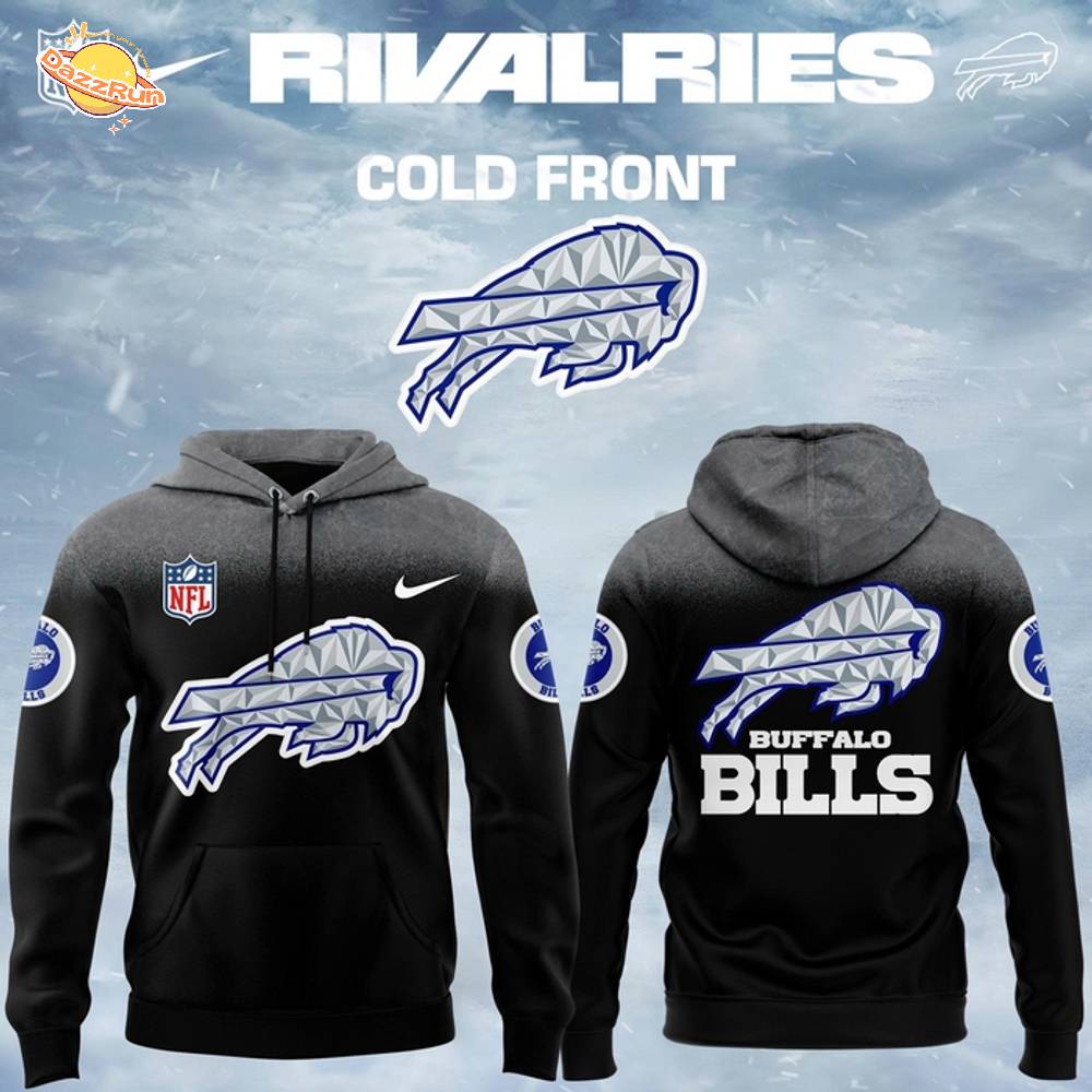 Buffalo Bills 2025-2026 Rivalries Cold Front Hoodie (Black) Buffalo Bills 2025-2026 Rivalries Cold Front Hoodie (Black)