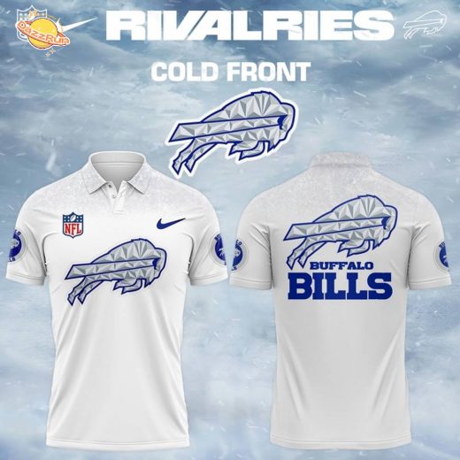 Buffalo Bills 2025-2026 Rivalries Cold Front Polo (Pattern)