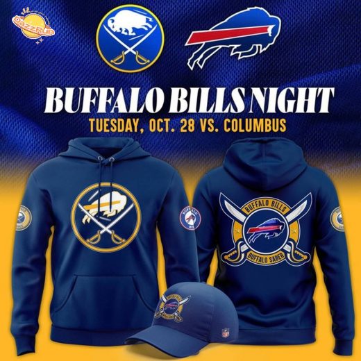 Buffalo Sabres x Buffalo Bills Night 2025 Hoodie