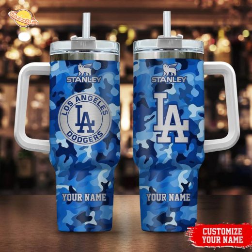 Camouflage MLB 40oz Stanley Tumbler For Fan