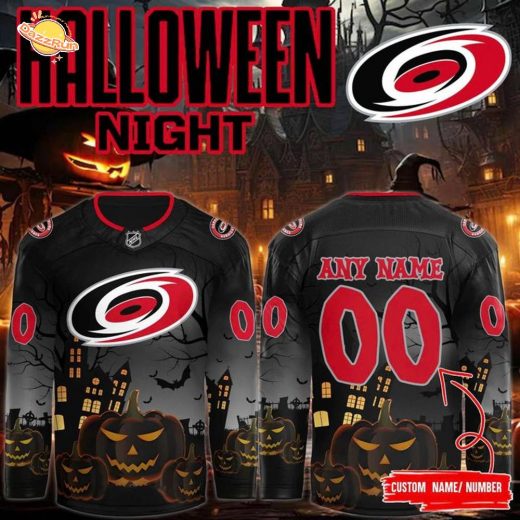 Carolina Hurricanes 2025 Halloween Night Jersey