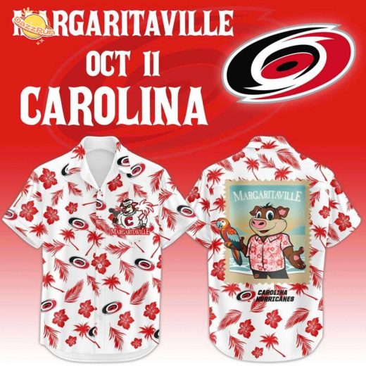 Carolina Hurricanes x 2025 Margaritaville Night Hawaiian Shirt