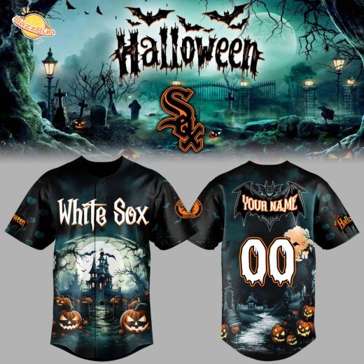 Chicago White Sox x Halloween Limited Edition-3D Baseball Jersey