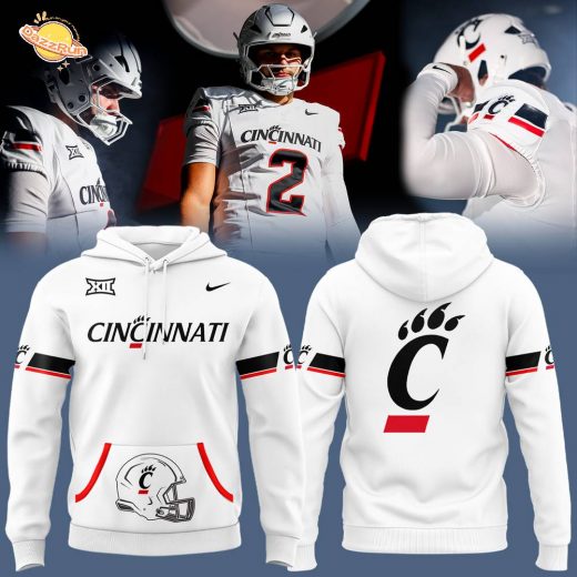 Cincinnati Bearcats Football Special Edition 2025 Hoodie White