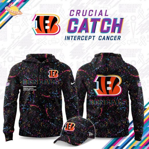 Cincinnati Bengals Crucial Catch 2025 Limited Hoodie