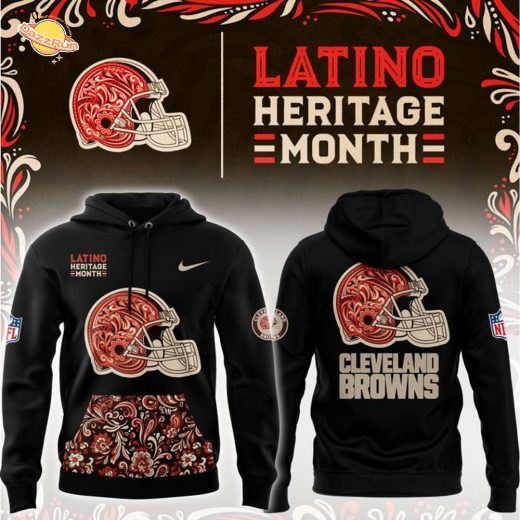 Cleveland Browns 2025 Latino Heritage Month Hoodie