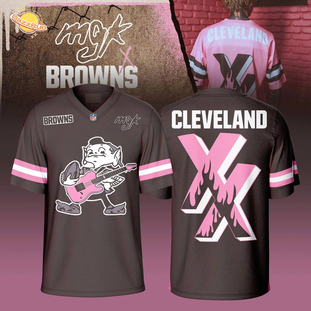 Cleveland Browns x MGK Limited Editions Jersey Cleveland Browns x MGK Limited Editions Jersey