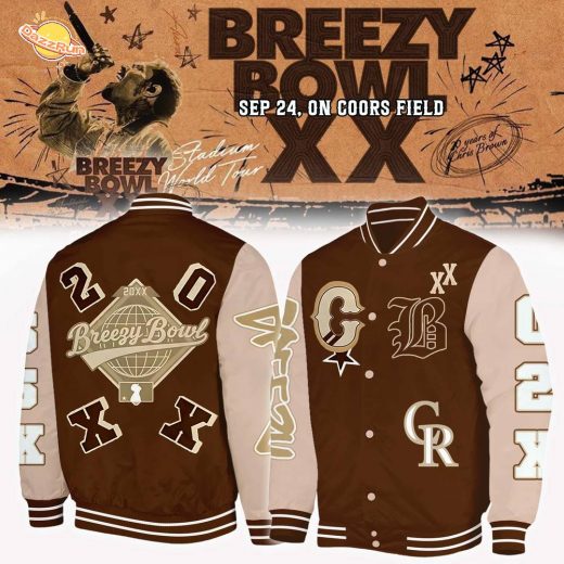 Colorado Rockies x CHRIS BROWN – BREEZY BOWL XX 2025 Jacket