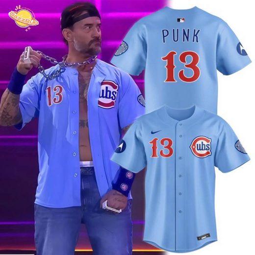 Cubs CM Punk Jersey 2025