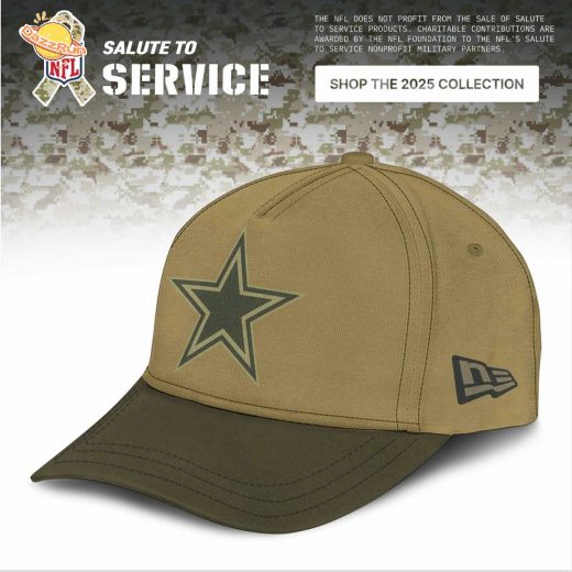 Dallas Cowboys 2025 NFL Salute to Service Limited Hoodie