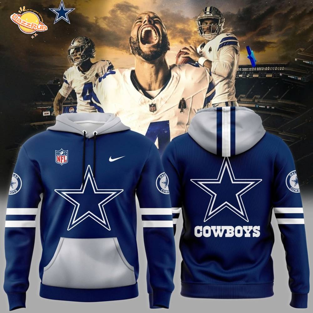 Dallas Cowboys New 2025-2026 Hoodie-Blue Dallas Cowboys New 2025-2026 Hoodie-Blue