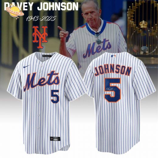 Davey Johnson Memorial New York Mets Jersey Limited Edition Jersey