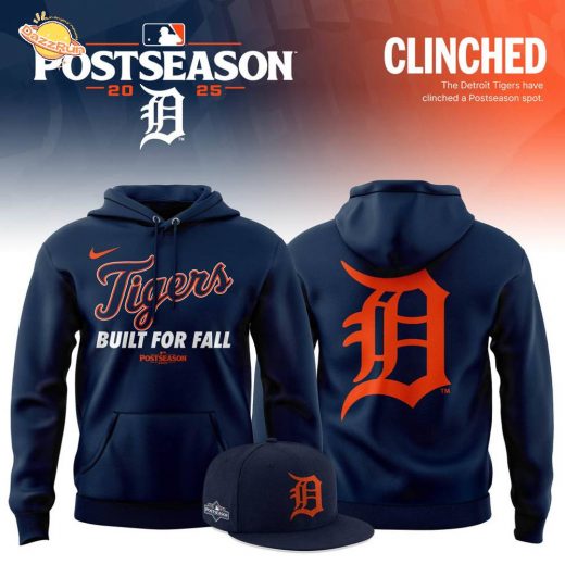 Detroit Tigers 2025 MLB Postseason Limited Hoodie