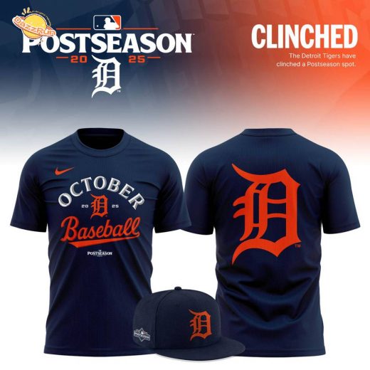Detroit Tigers 2025 MLB Postseason Limited T-shirt