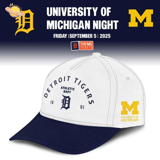 Detroit Tigers x Michigan Wolverines Night Game Limited Edition Jersey 2025