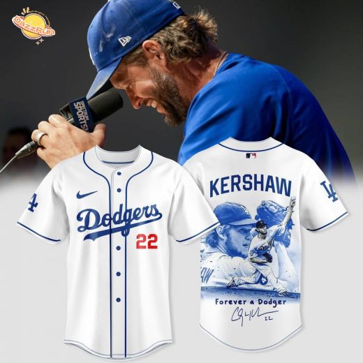 Forever a Dodger – Kershaw 22 Jersey
