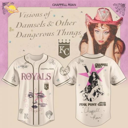 KCR x Chappell Roan: Visions of Damsels & Other Dangerous Things Tour Limited Edition Jersey 2025