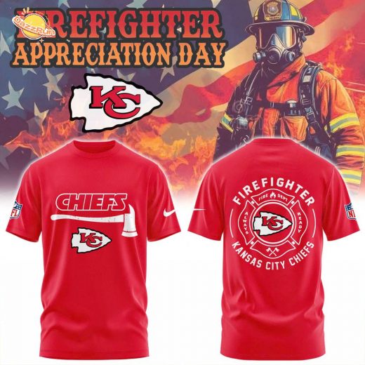 Kansas City Chiefs Firefighter Application Combo Tshirt