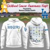 LA Dodgers Childhood Cancer Awareness Night Limited Blue Hoodie