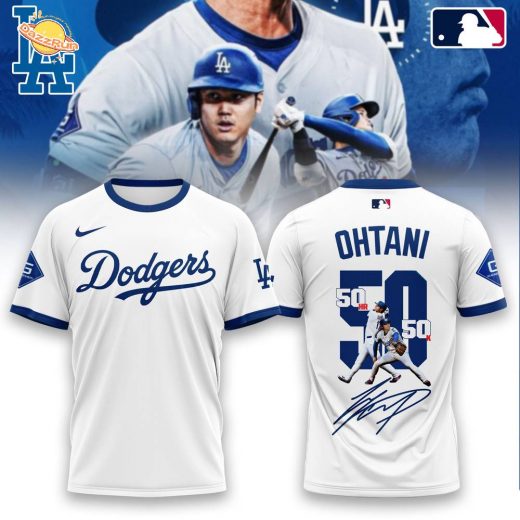 LA Dodgers x Shohei Ohtani 50/50 Home Run T-shirt Editions Limited