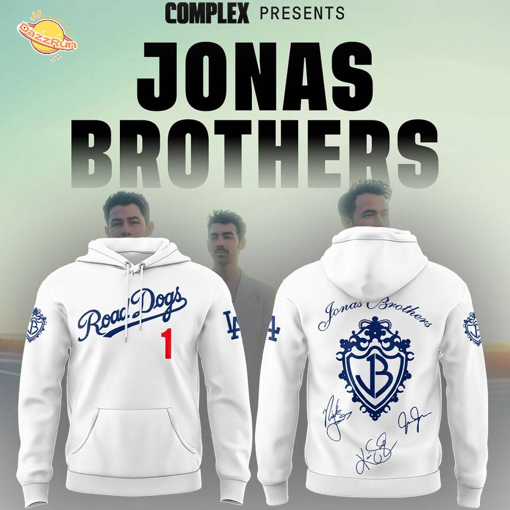 LA Dodgers x The Jonas Brothers Hoodie LA Dodgers x The Jonas Brothers Hoodie
