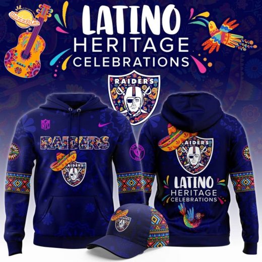 Las Vegas Raiders x Latino Heritage Celebrations Hoodie 2025