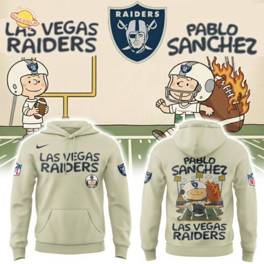 Las Vegas Raiders x Pablo Sanchez 3D Hoodie