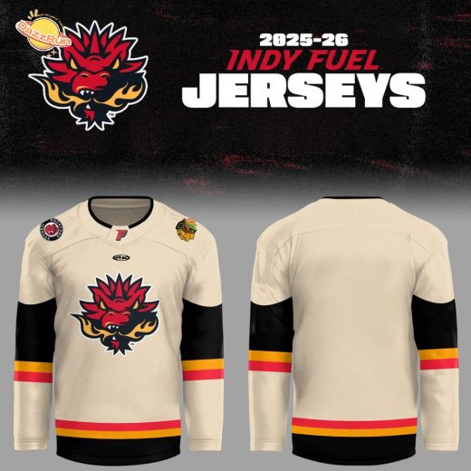 Limited Edition 2025-26 Indy Fuel White Jersey