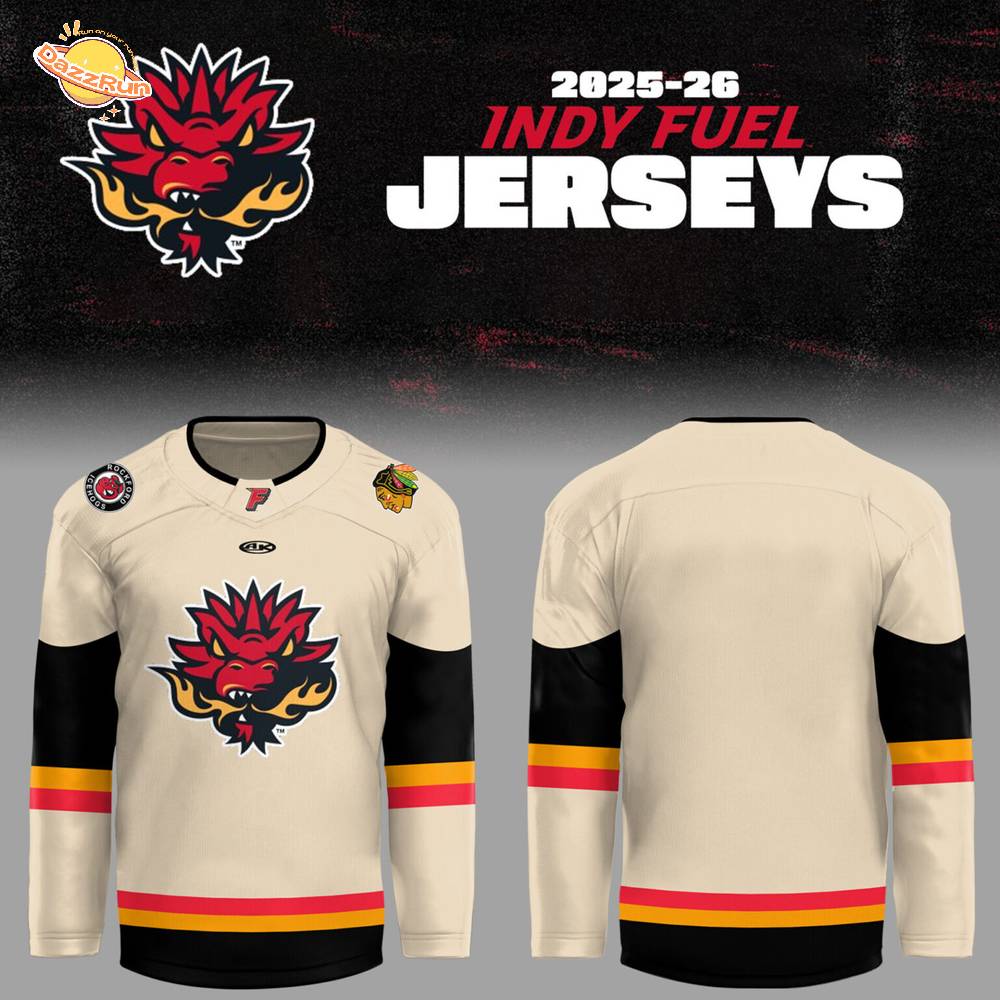 Limited Edition 2025-26 Indy Fuel White Jersey Limited Edition 2025-26 Indy Fuel White Jersey