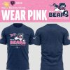 Limited Edition Bears Football Fight Cancer Pink TShirt