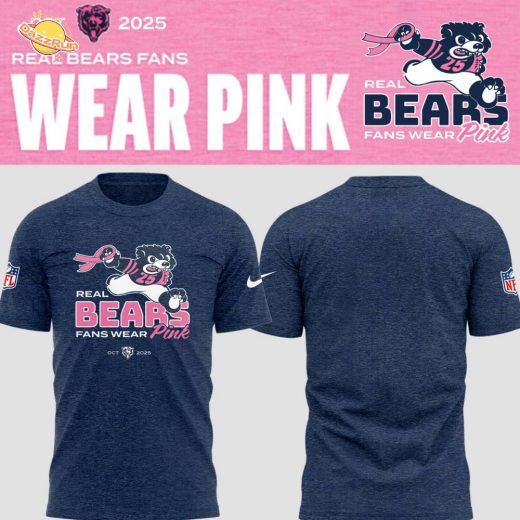 Limited Edition Bears Football Fight Cancer TShirt