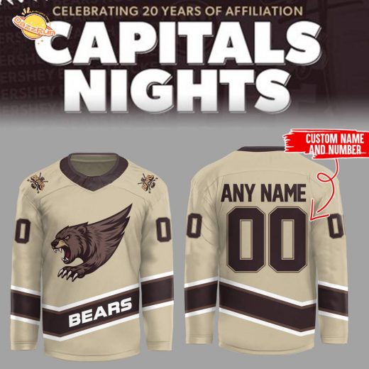 Limited Edition Celebrating 20 Years Of Affiliation Capitals Night 2025 Jersey