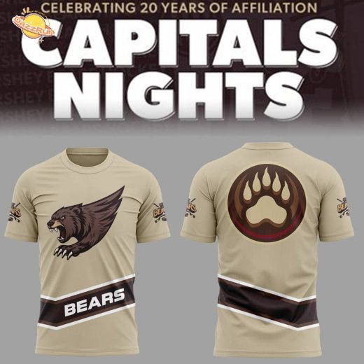 Limited Edition Celebrating 20 Years Of Affiliation Capitals Night 2025 Tshirt