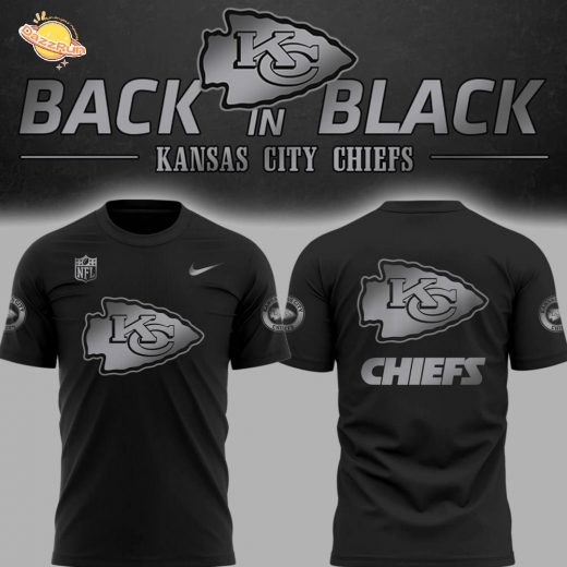 Limited Edition Chiefs Football Blackout TShirt