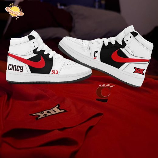 Limited Edition Cincinnati Football Air Jordan1 Shoes 2025