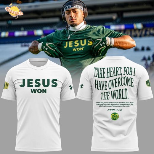 Limited Edition Colorado Football x JESUS WON 2025 Shirt