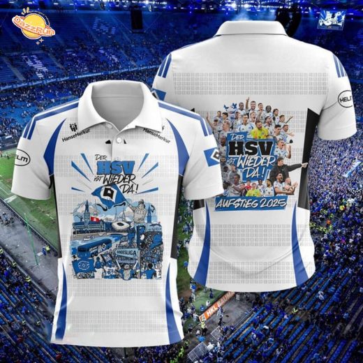 Limited Edition Hamburger SV 3D Polo