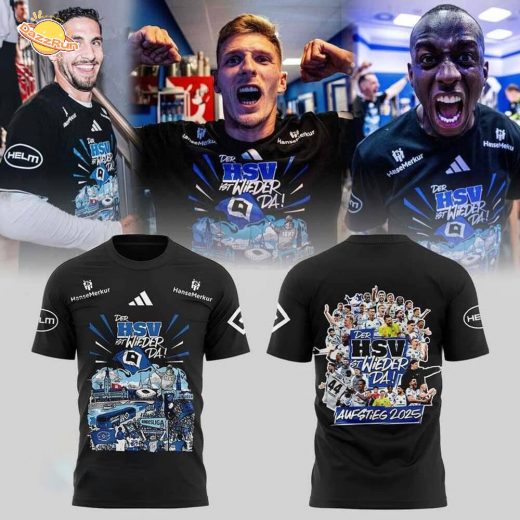 Limited Edition Hamburger SV 3D T-Shirt