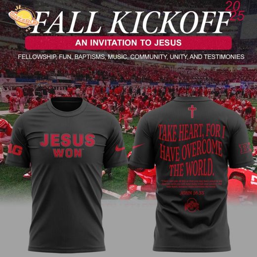 Limited Edition JESUS WON Black TShirt