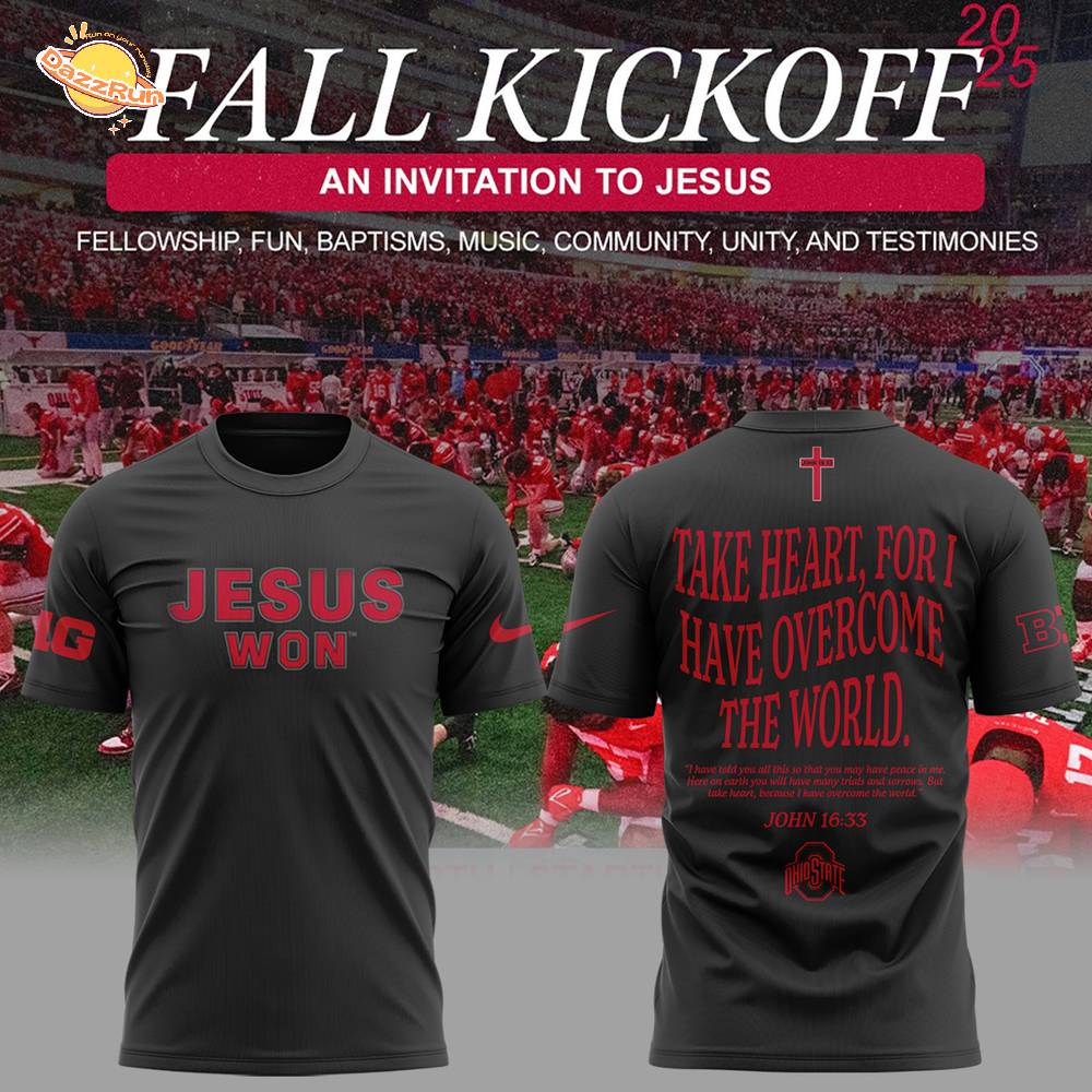 Limited Edition JESUS WON Black TShirt Limited Edition JESUS WON Black TShirt