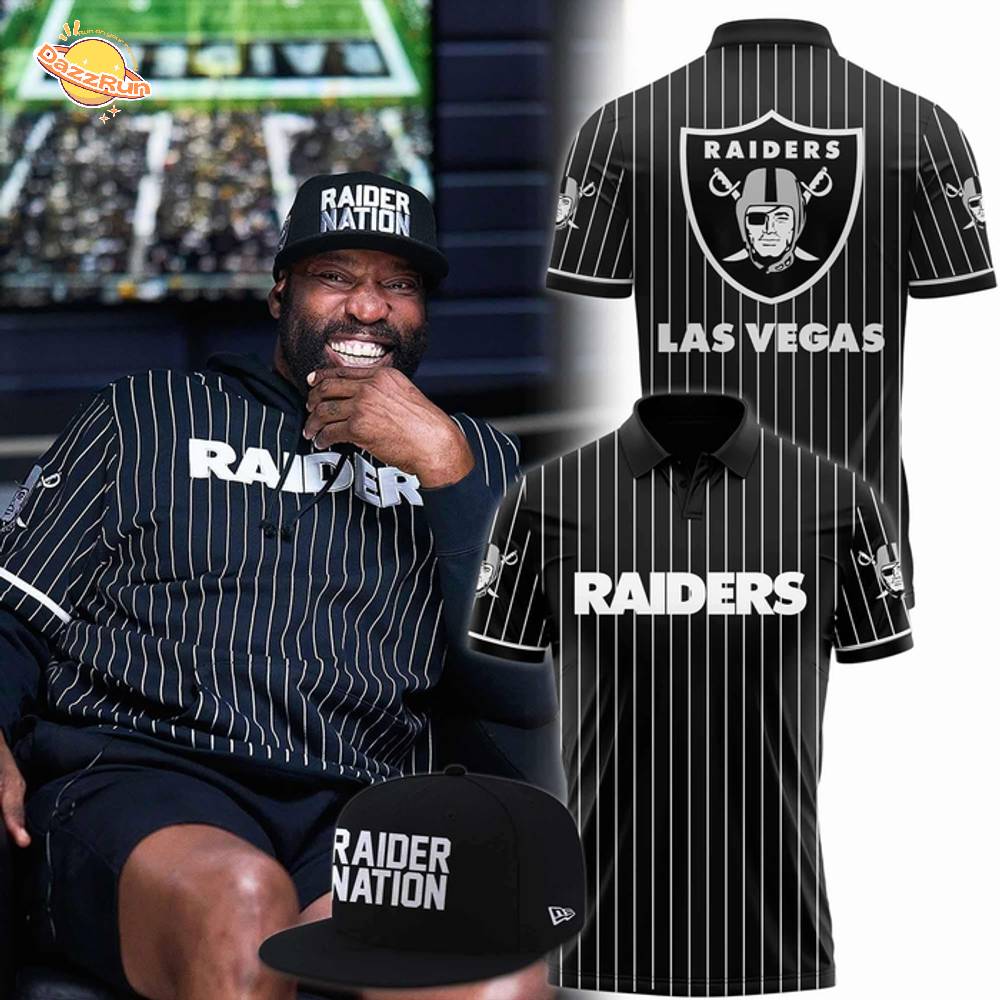 Limited Edition Las Vegas Raiders x Baron Davis Polo Shirt 2025 Limited Edition Las Vegas Raiders x Baron Davis Polo Shirt 2025