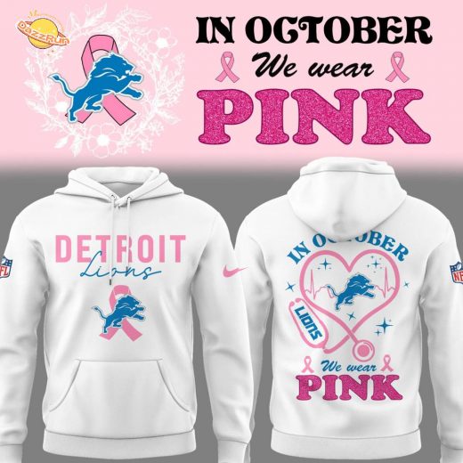 Limited Edition Lions Football Nurse Appreciation Month Hoodie