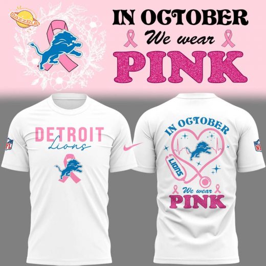 Limited Edition Lions Football Nurse Appreciation Month TShirt