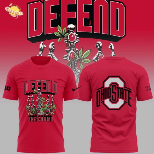 Limited Edition Ohio State Football defended the crown TShirt